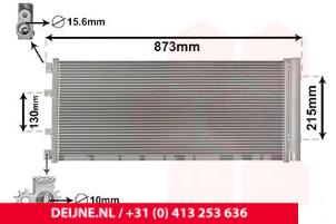 New Air conditioning condenser Renault Master Price € 62,92 Inclusive VAT offered by van Deijne Onderdelen Uden B.V.