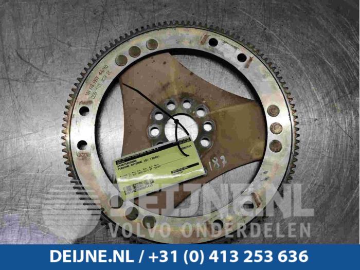 Begagnade Startkuggkrans Porsche Cayenne II (92A) 3.0 D V6 24V Pris € 150,00 Marginaltabell erbjuds av van Deijne Onderdelen Uden B.V.