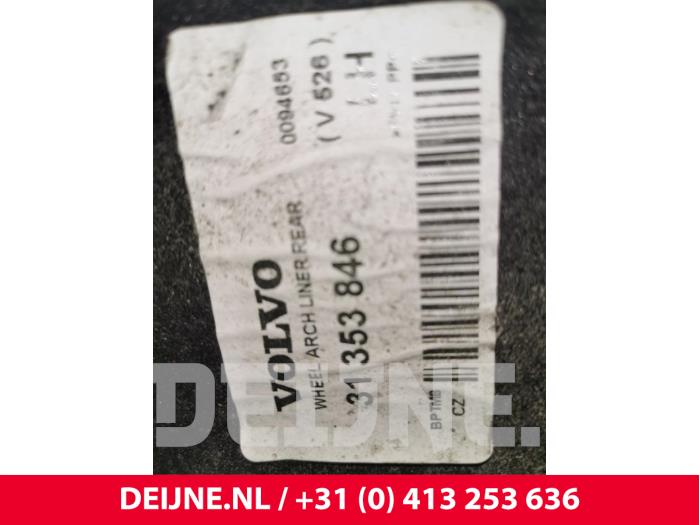 31333969 Wheel arch liner Volvo XC90 II 2.0 T8 16V Twin Engine AWD - 31353846