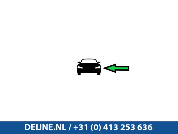 Arbre de transmission avant gauche d'un Volkswagen Caddy 2012
