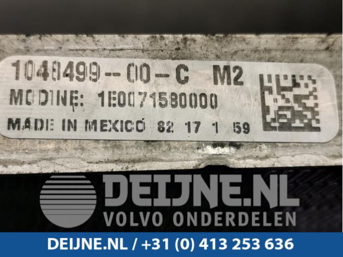 Air conditioning condenser Tesla Model X 100D 104849900C L2S