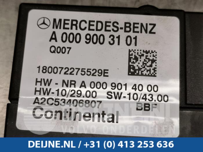 Module pompe carburant d'un Mercedes-Benz Sprinter 3,5t (906.63) 319 CDI,BlueTEC V6 24V 2018
