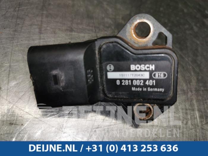 Usados Sensor Map (colector de admisión) Volkswagen Transporter T5 2.5 TDi Precio € 24,20 IVA incluido ofrecido por van Deijne Onderdelen Uden B.V.