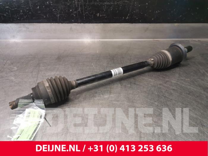Drive shaft, rear left from a BMW 3 serie (F30) 320i 2.0 16V 2012