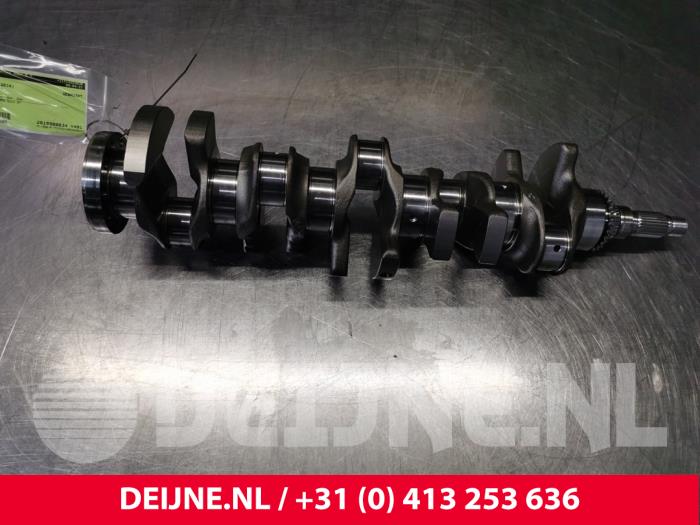Używane Wal korbowy Volvo S60 II (FS) 2.0 D3 20V Cena € 350,00 Procedura marży oferowane przez van Deijne Onderdelen Uden B.V.