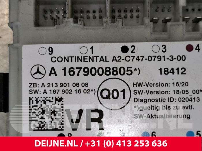 Zentralverriegelung Modul van een Mercedes-Benz Sprinter 4t (910.0/910.1/907.1/907.2) 211 CDI 2.1 D 2018