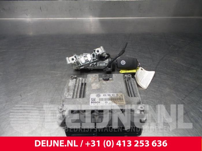 Used Engine management computer Volkswagen Eos (1F7/F8) 2.0 TDI DPF Price € 150,00 Margin scheme offered by van Deijne Onderdelen Uden B.V.