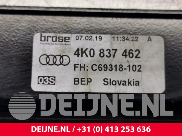 Fenstermechanik 4-türig rechts vorne van een Audi A6 Avant (C8) 2.0 40 TDI Mild Hybrid Quattro 2019