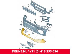 Neuf Pare-chocs grille Volkswagen Crafter Prix € 18,15 Prix TTC proposé par van Deijne Onderdelen Uden B.V.