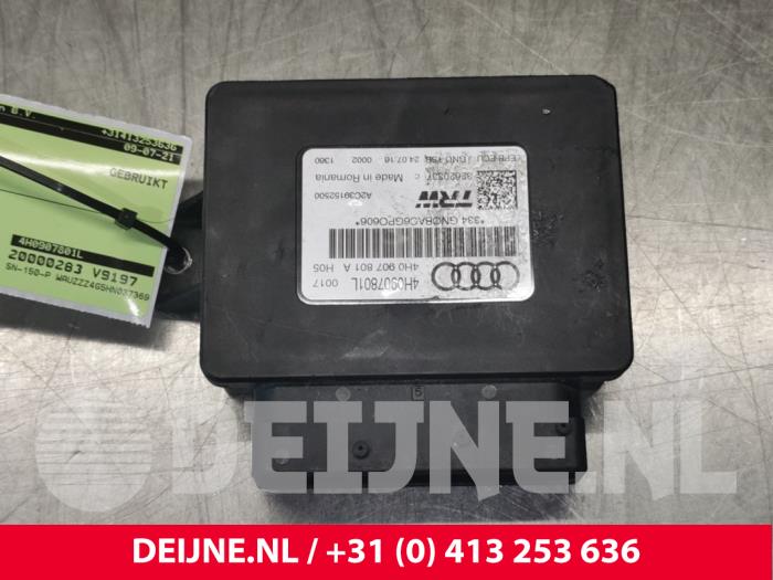 Używane Modul hamulca postojowego Audi A6 Avant (C7) 3.0 TDI V6 24V Quattro Cena € 15,00 Procedura marży oferowane przez van Deijne Onderdelen Uden B.V.