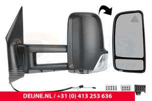 New Wing mirror, left Mercedes Sprinter Price € 314,60 Inclusive VAT offered by van Deijne Onderdelen Uden B.V.