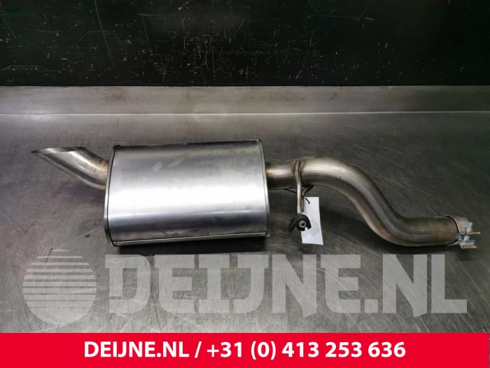 Exhaust rear silencer from a Mercedes-Benz Vito (447.6) 2.0 114 CDI 16V 2021