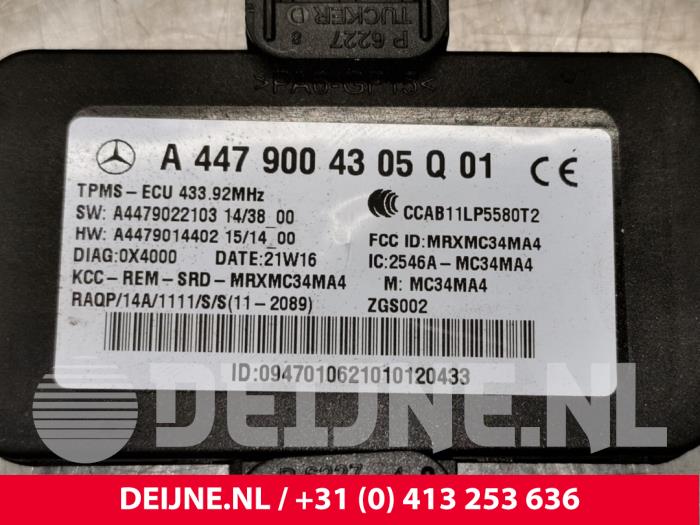 Modul cisnienia opon z Mercedes-Benz Vito (447.6) 2.0 114 CDI 16V 2021