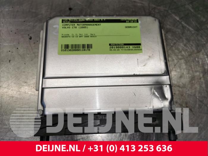 Used Engine management computer Volvo C70 (NC) 2.0 T 20V Price € 100,00 Margin scheme offered by van Deijne Onderdelen Uden B.V.