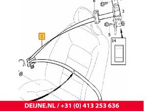New Front seatbelt, left Volvo V70 (BW) Price € 181,50 Inclusive VAT offered by van Deijne Onderdelen Uden B.V.