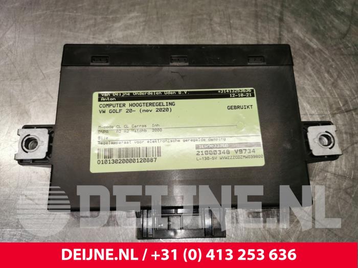 Used Computer height control Volkswagen Golf VIII (CD1) 2.0 GTI 16V Price € 98,00 Margin scheme offered by van Deijne Onderdelen Uden B.V.