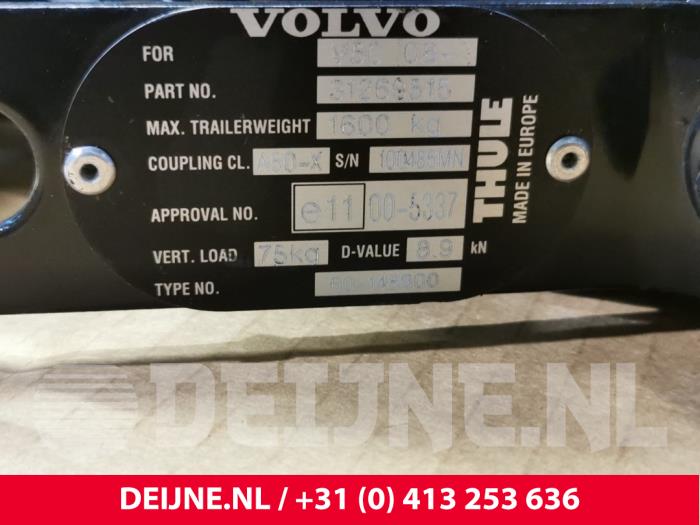Anhängerkupplung van een Volvo V50 (MW)  2012