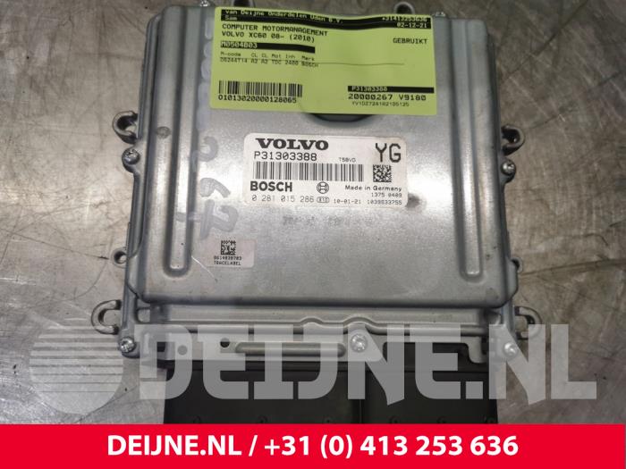 Used Engine management computer Volvo XC60 I (DZ) 2.4 D3 20V Price € 60,00 Margin scheme offered by van Deijne Onderdelen Uden B.V.
