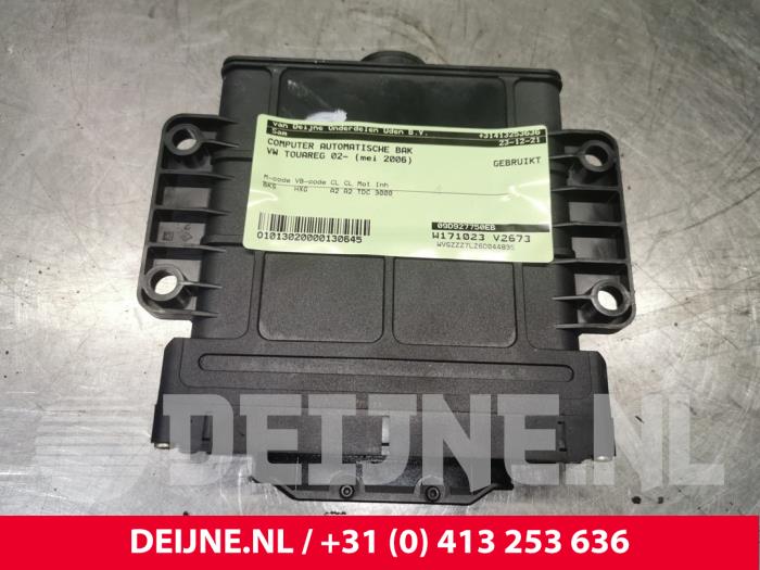 Used Automatic gearbox computer Volkswagen Touareg (7LA/7L6) 3.0 TDI V6 24V Price € 55,00 Margin scheme offered by van Deijne Onderdelen Uden B.V.