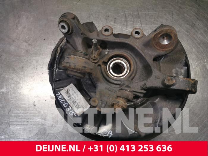 Knuckle, rear right from a BMW 3 serie Gran Turismo (F34) 320i 2.0 16V 2017