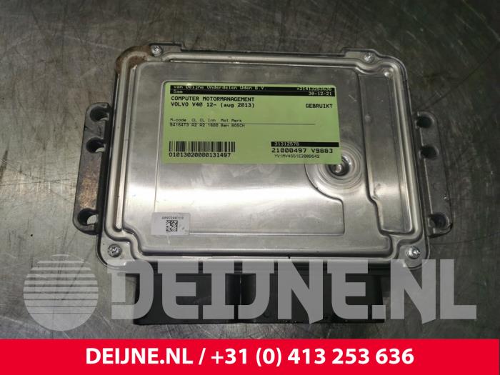 Used Engine management computer Volvo V40 (MV) 1.6 T3 GTDi 16V Price € 100,00 Margin scheme offered by van Deijne Onderdelen Uden B.V.