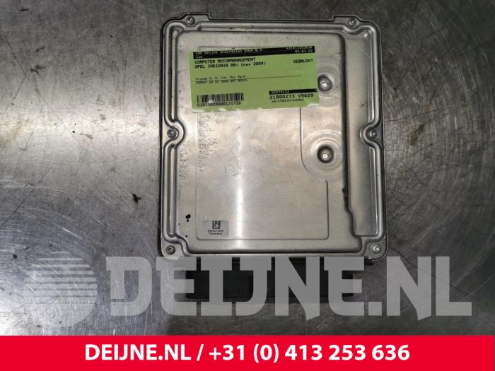 Used Engine management computer Opel Insignia Sports Tourer 2.0 Turbo 16V Ecotec Price € 200,00 Margin scheme offered by van Deijne Onderdelen Uden B.V.