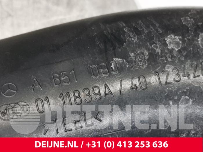 Ansaugschlauch Luft van een Mercedes-Benz B (W246,242) 2.2 B-220 CDI BlueEFFICIENCY 16V 2019