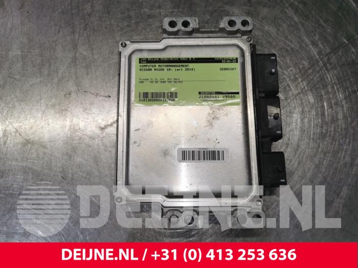 Used Engine management computer Nissan NV 200 (M20M) 1.5 dCi 90 Price € 151,25 Inclusive VAT offered by van Deijne Onderdelen Uden B.V.