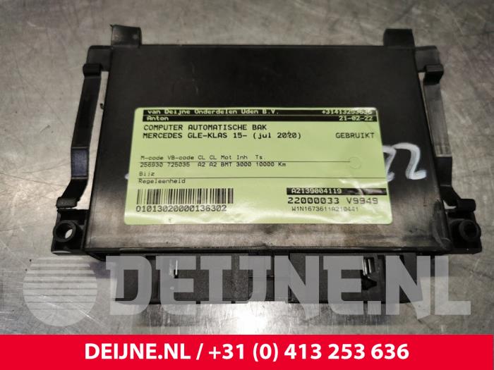 Used Automatic gearbox computer Mercedes GLE Coupe (C167) 53 AMG EQ Boost 3.0 24V 4-Matic+ Price € 80,00 Margin scheme offered by van Deijne Onderdelen Uden B.V.
