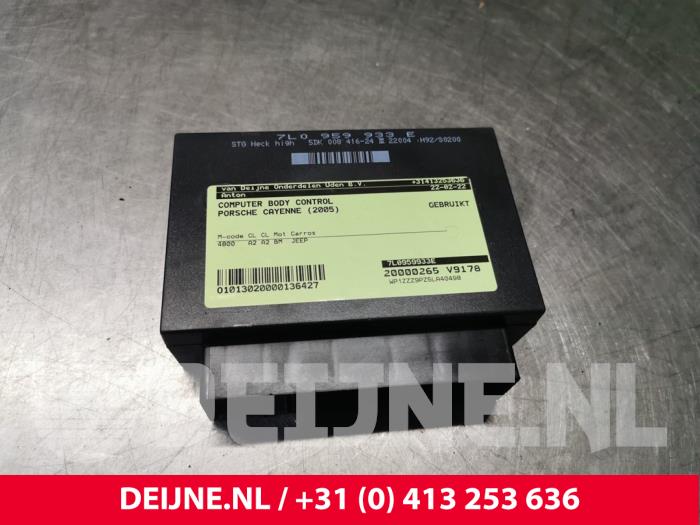 Used Body control computer Porsche Cayenne (9PA) 4.5 S V8 32V Price € 35,00 Margin scheme offered by van Deijne Onderdelen Uden B.V.