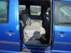 Asiento trasero de un Volkswagen Caddy Combi III (2KB,2KJ), 2004 / 2015 1.9 TDI, MPV, Diesel, 1.896cc, 77kW (105pk), FWD, BLS, 2005-06 / 2010-08, 2KB 2008