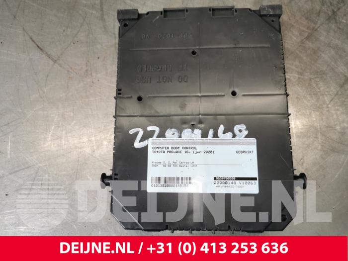 Used Body control computer Toyota ProAce 2.0 D-4D 122 16V Worker Price € 242,00 Inclusive VAT offered by van Deijne Onderdelen Uden B.V.