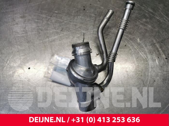 Thermostat housing from a Volvo S80 (AR/AS) 2.4 D 20V 2010