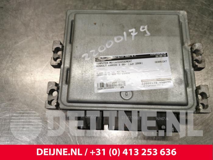 Used Engine management computer Renault Kangoo Express (FW) 1.5 dCi 105 FAP Price € 108,90 Inclusive VAT offered by van Deijne Onderdelen Uden B.V.