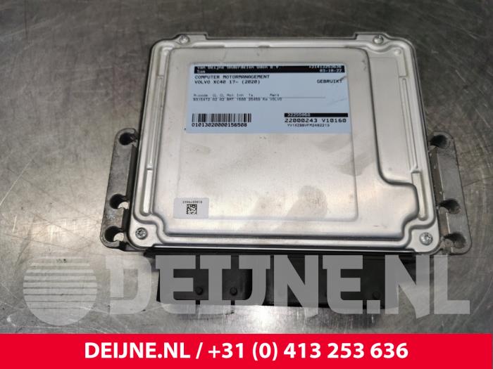 Used Engine management computer Volvo XC40 (XZ) 1.5 T5 Plug-in Hybrid 16V Price € 250,00 Margin scheme offered by van Deijne Onderdelen Uden B.V.