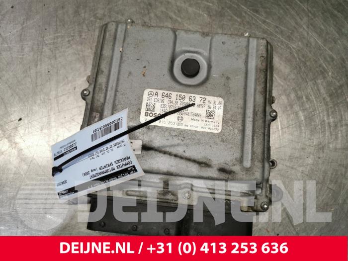 Used Engine management computer Mercedes Sprinter 3,5t (906.63) 311 CDI 16V Price € 302,50 Inclusive VAT offered by van Deijne Onderdelen Uden B.V.
