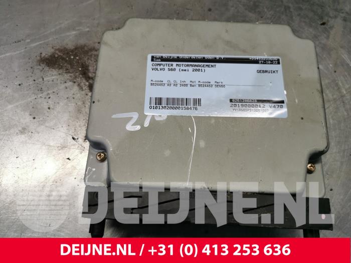 Used Engine management computer Volvo S60 I (RS/HV) 2.4 20V 140 Price € 40,00 Margin scheme offered by van Deijne Onderdelen Uden B.V.