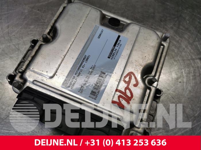 Used Engine management computer Renault Trafic New (FL) 2.5 dCi 16V 135 Price € 181,50 Inclusive VAT offered by van Deijne Onderdelen Uden B.V.