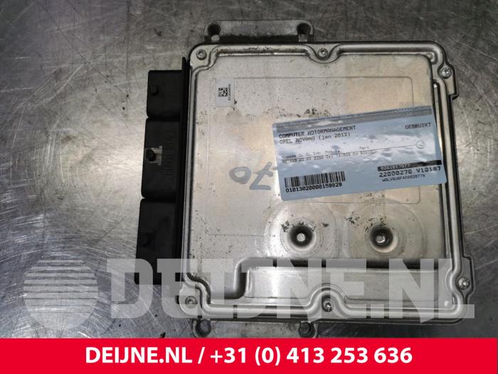 Used Engine management computer Opel Movano Price € 181,50 Inclusive VAT offered by van Deijne Onderdelen Uden B.V.