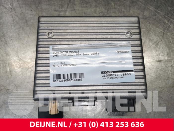 Begagnade Bluetooth-modul Opel Insignia Sports Tourer 2.0 Turbo 16V Ecotec Pris € 30,00 Marginaltabell erbjuds av van Deijne Onderdelen Uden B.V.