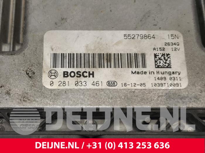 Engine management computer from a Fiat Doblo Cargo (263) 1.6 D Multijet 2017