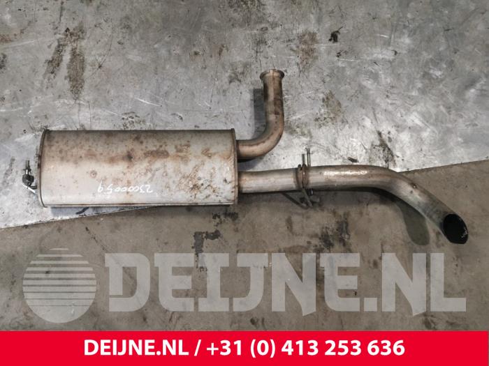 Gebrauchte Auspuff Enddämpfer Nissan Interstar (X70) 1.9 dCi Preis € 48,40 Mit Mehrwertsteuer angeboten von van Deijne Onderdelen Uden B.V.
