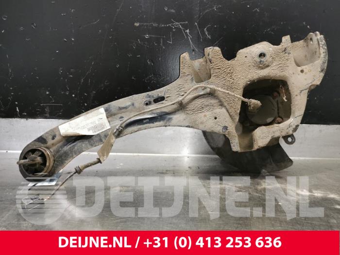 Knuckle, rear left from a Volvo V50 (MW) 1.6 D 16V 2010