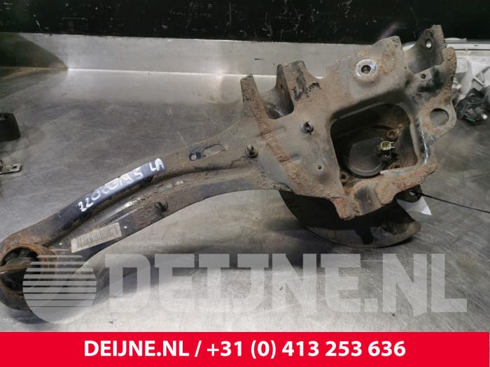 Knuckle, rear left from a Volvo V40 (MV) 1.6 D2 2013
