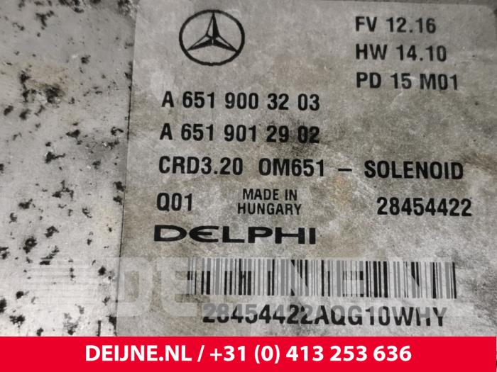 Engine management computer from a Mercedes-Benz Sprinter 3,5t (906.63) 310 CDI 16V 2015