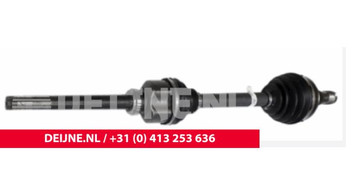 Front drive shaft, right from a Fiat Ducato 2011
