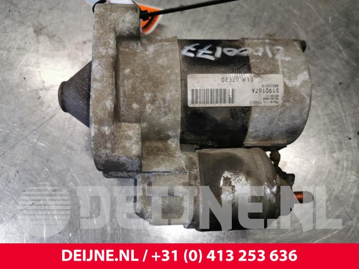 Gebrauchte Anlasser Renault Kangoo (KC) 1.4 Preis € 60,50 Mit Mehrwertsteuer angeboten von van Deijne Onderdelen Uden B.V.