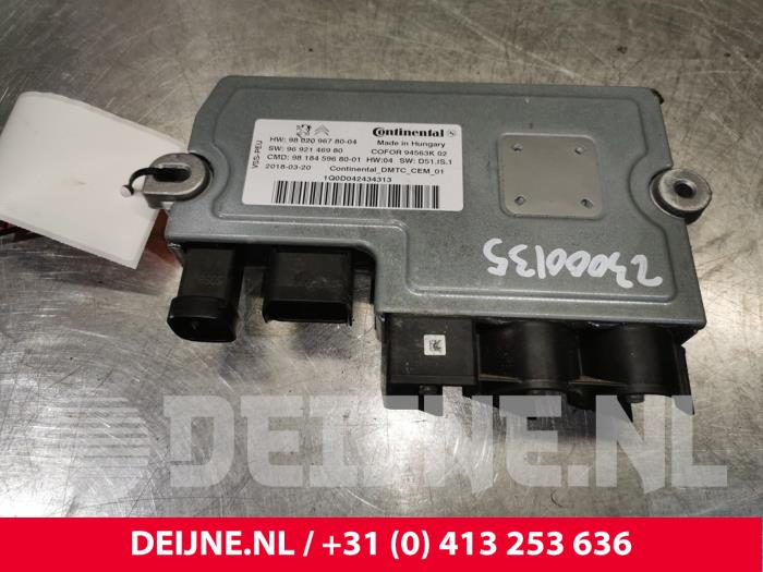 Used Start/Stop computer Toyota ProAce 2.0 D-4D 122 16V Worker Price € 272,25 Inclusive VAT offered by van Deijne Onderdelen Uden B.V.
