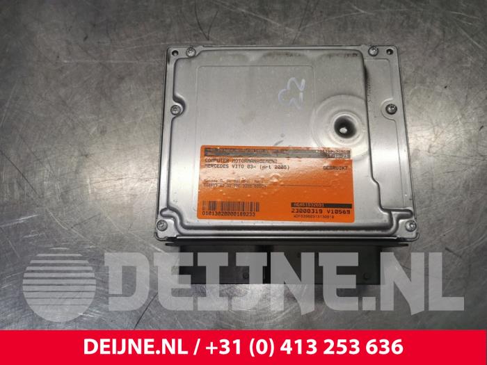 Used Engine management computer Mercedes Vito (639.6) 2.2 109 CDI 16V Price € 302,50 Inclusive VAT offered by van Deijne Onderdelen Uden B.V.