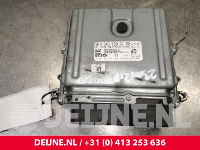 Used Engine management computer Mercedes Sprinter 5t (906.15/906.25) 515 CDI 16V Price € 423,50 Inclusive VAT offered by van Deijne Onderdelen Uden B.V.